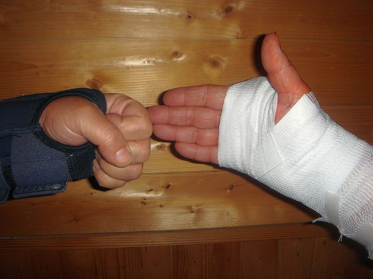 injured hand